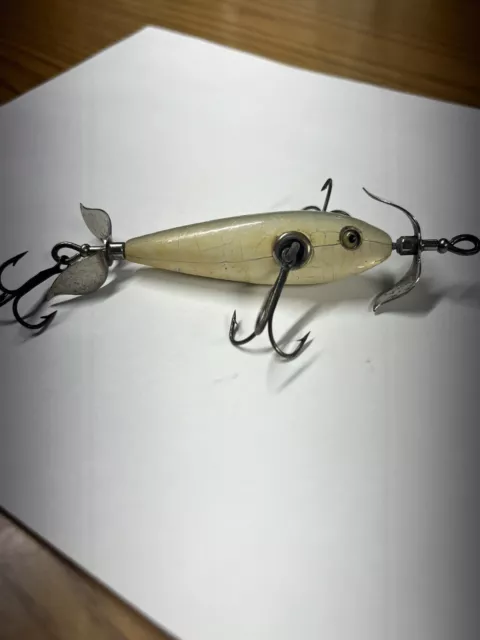 VINTAGE HEDDON DOWAGIAC 100 Underwater Minnow Lure. Very Early Pre 1912  $166.50 - PicClick