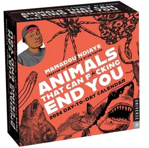 ANIMALS THAT CAN F*cking End You 2024 DayToDay Calendar (Calendar