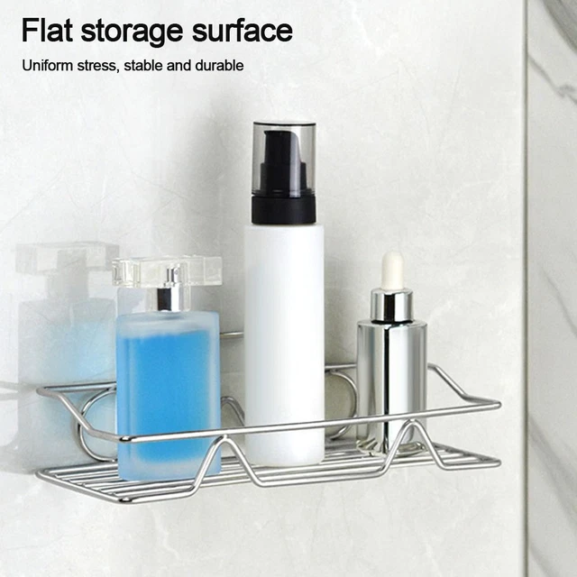 Storage Rack Bathroom Shelf Makeup Organizer Holder Seasoning Bottle Bracket