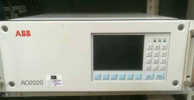 Abb Ao2020 Ao2000 Series Continuous Gas Analyzer  Caldos 17