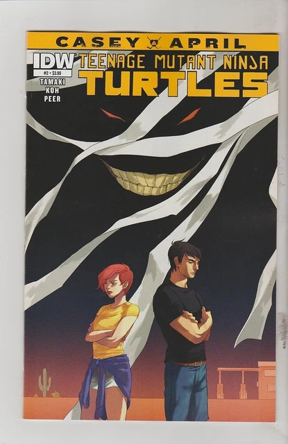 Idw Comics Teenage Mutant Ninja Turtle Casey & April #2 Jul 2015 1St Print Nm
