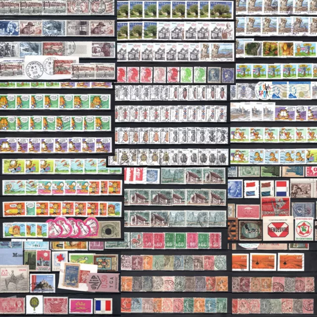 Collection De Timbres De France Pour Le Spécialiste !!!