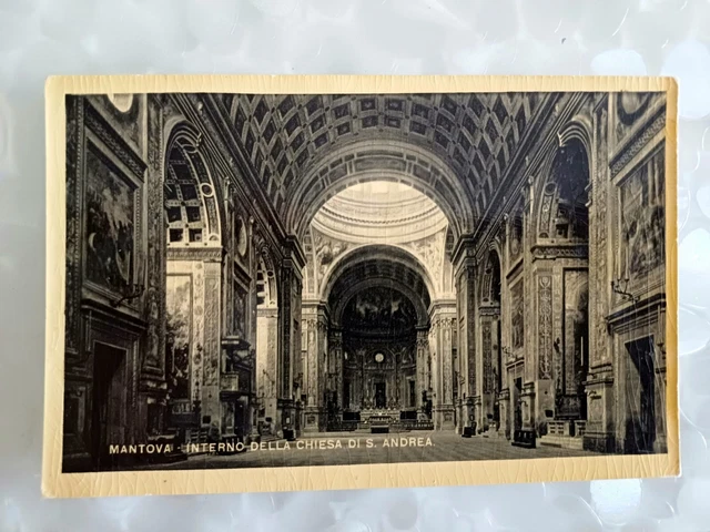 Foto Cartolina di Mantova Chiesa di S. Andrea - Panzani