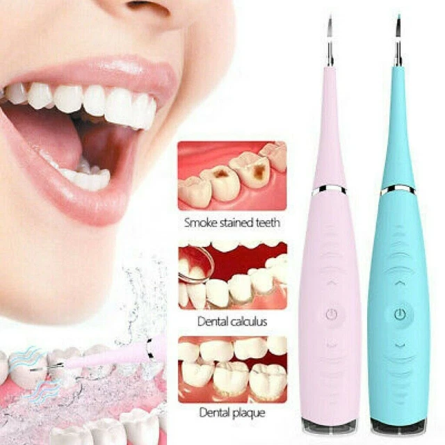Ultrasonic Dental Scaler Electric Tooth Cleaner Calculus Remover Teeth Whitening