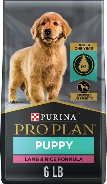 Purina Pro Plan 3810011367 6lb Puppy Lamb and Rice Formula Dry Dog Food