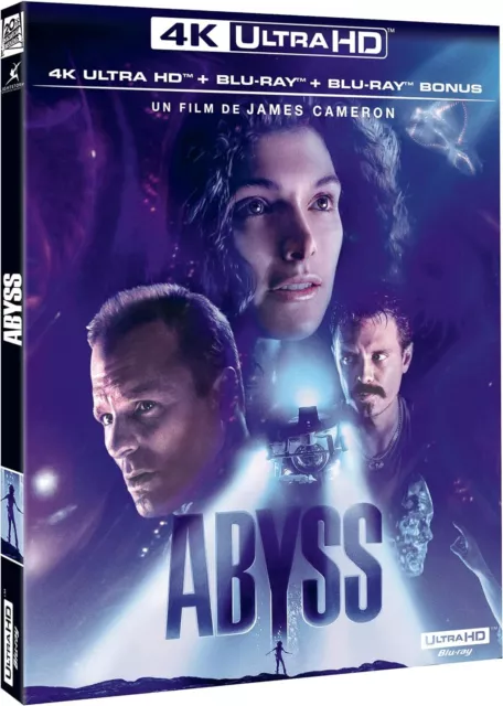 Abyss [4K Ultra HD + Blu-Ray] Format Blu-ray Genre Science Fiction Neuf