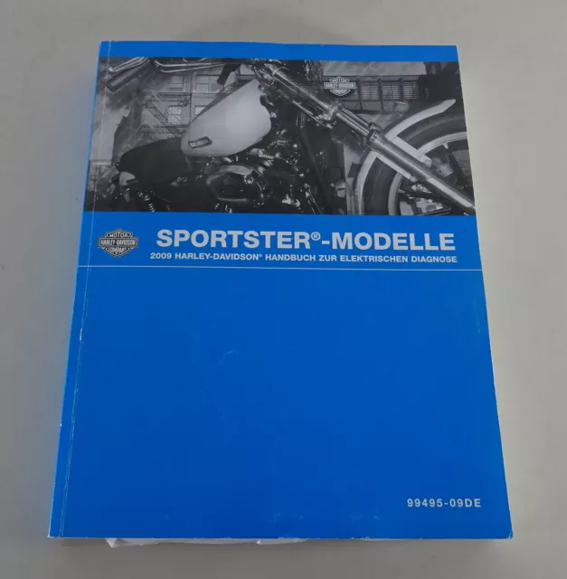 Diagnosehandbuch Harley Davidson Sportster Modelle 2009 Stand 08/2008