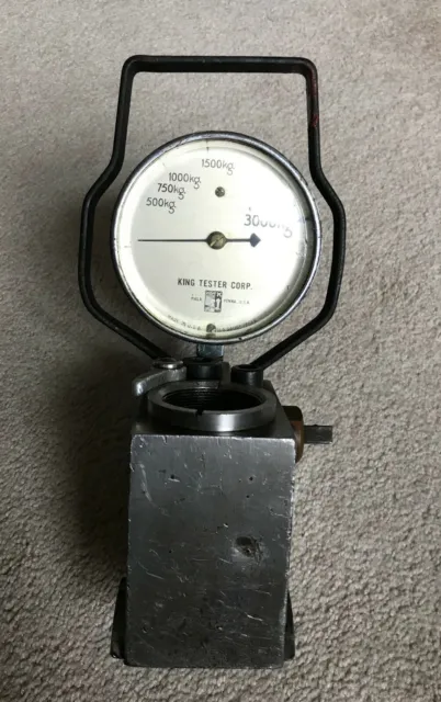 KING TESTER CORP. KING PORTABLE BRINELL HARDNESS TESTER