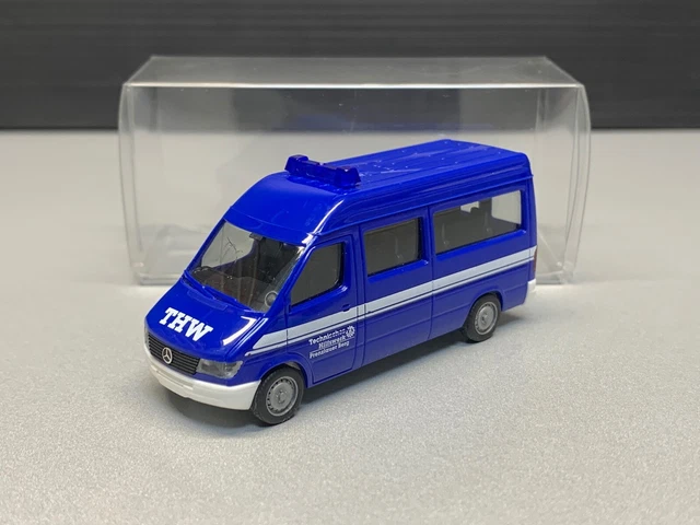 Herpa Mercedes-Benz Sprinter '96 Autobus THW – Maquette 1/87 Pour Collectionneurs
