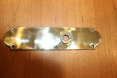 Simple Solid Perfect Solid Brass Bronze Antique Door Escutcheon Back Plate  S-75 2