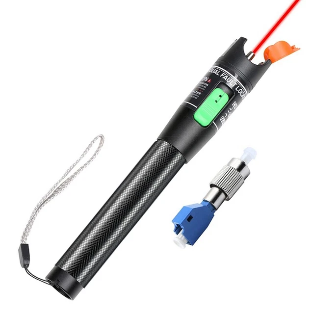 Visual Error Locator, 30 MW Fiber Optic Cable Tester with FC Male to LC-Buc6120