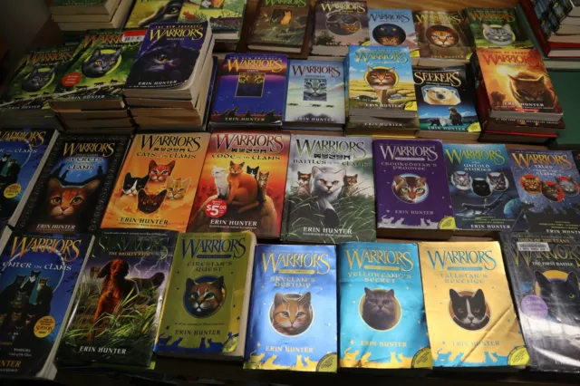 Warrior Cats Volume1 To 12 Books Young Adult Pack Paperback Set By Erin  Hunter