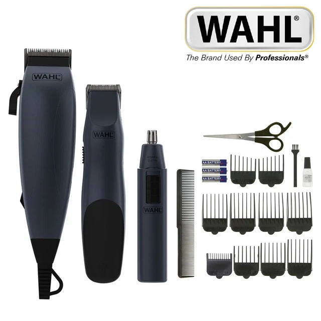 WAHL CORDED HAIR Clipper & Cordless Trimmer Complete Grooming Gift Set