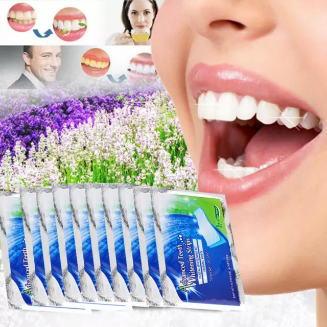28 Professional Advanced Teeth Whitening Strips Tooth Bleaching Whiten Strip
