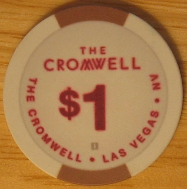 The Cromwell $1 Casino Poker Chip Las Vegas Total Rewards