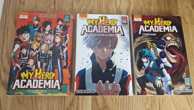 MANGA MY HERO ACADEMIA Lot De 3 Tomes 4 5 6 VF TTBE EUR 15,00 - PicClick FR