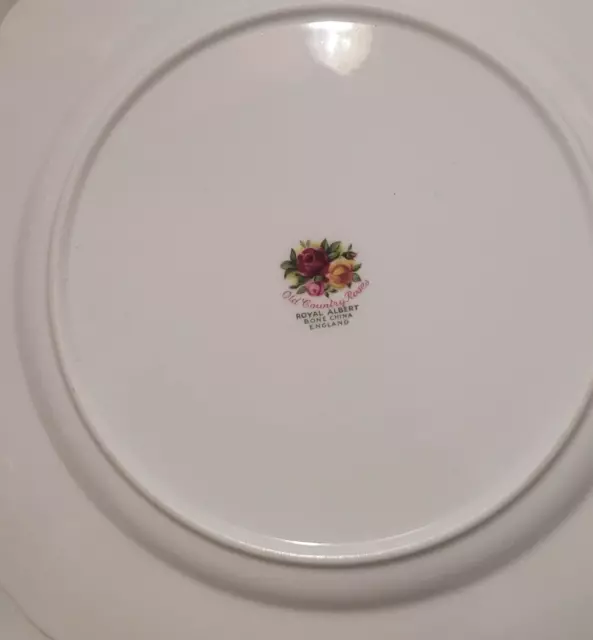 6x Royal Albert Old Country Roses Dessert Salad Plates 8”Original Backstamp 2