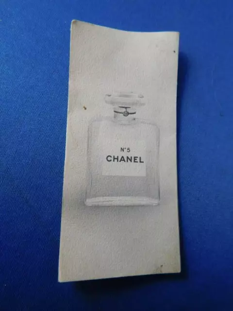Perfume Advertising Flyer Brochure Chanel No. 5 Lotion Bath Oil For Men