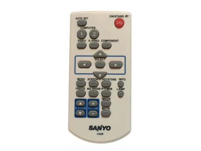 SANYO remote control CXZR, CXZS, MXAT, 6451010766