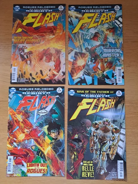 DC Comics The Flash Vol 5 2016 Issues 15 16 17 18 Bundle Job Lot