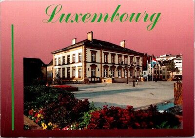 Vintage Postcard Hotel De Ville Luxembourg 1830 Unposted