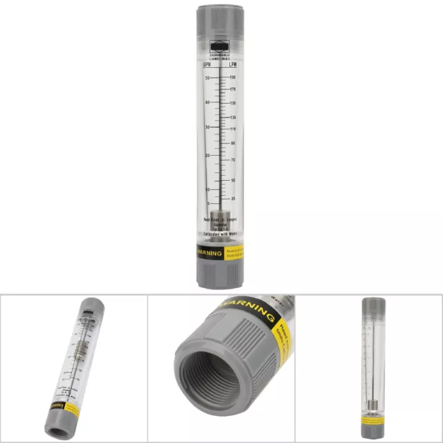 LZM-25G Acrylic Tube Type Liquid Flowmeter Meter For Water Fema