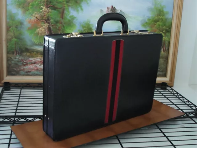 Gucci Leather Authentic Briefcase Attaché Case Travel Bag Business Laptop Case
