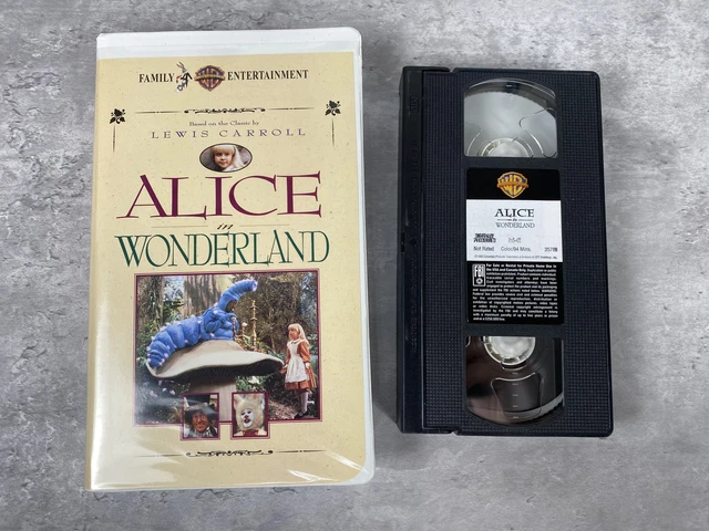 ALICE IN WONDERLAND VHS Live Action 1985 Natalie Gregory Ringo Starr ...