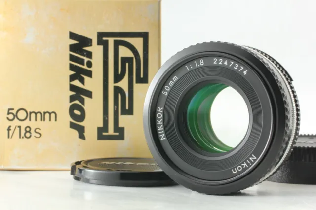 [CLA'd Near MINT+++ in BOX] Nikon Ai-S Nikkor 50mm f/1.8 AIS MF Lens from Japan