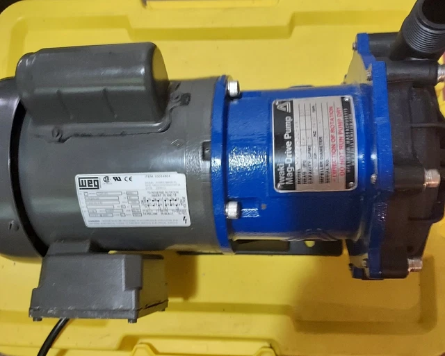 Iwaki MX-F250CFVX Mag-Drive Pump W/Weg Motor Model # 5036ES1BB56CFL NEW