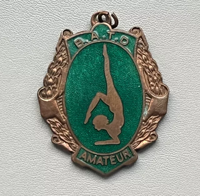 BATD The British Association of Teachers of Dancing 1983 Medallion Fob Medal