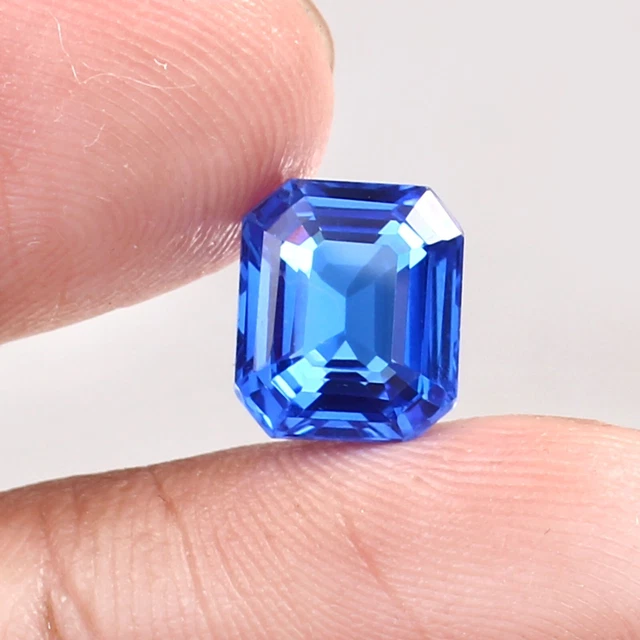AAA Naturel Ceylan Bleuet Bleu Spinelle Radiant Coupe Desseré Gemme 3.35 CT