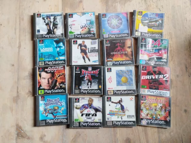 Gros Lot Jeux Ps1