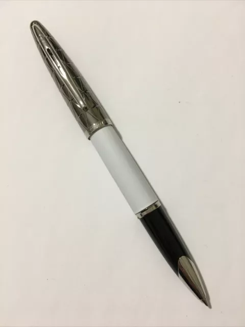 Bolígrafo Rollerball Waterman Carene Contemporáneo Blanco Ct-Ex Punto De Venta.