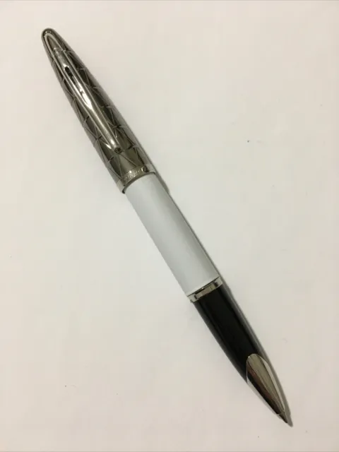 Waterman Carene Contemporary White Ct Rollerball Pen-Ex Point Of Sales Pen.