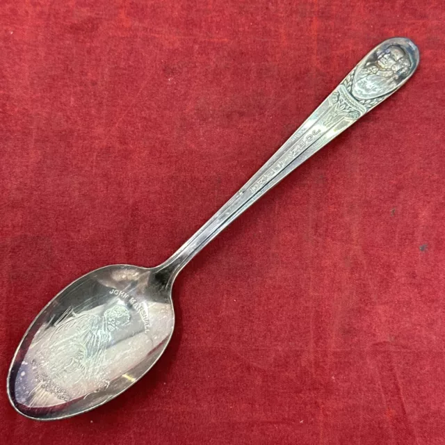 PRESIDENT JOHN ADAMS Justice John Marshall William Rogers Silver Plate