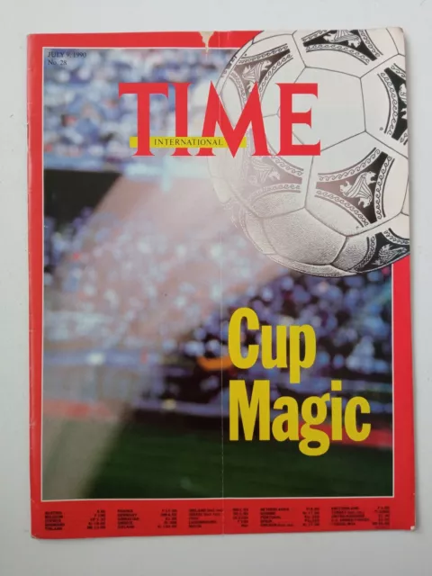 TIME MAGAZINE July 9, 1990 Cup Magic