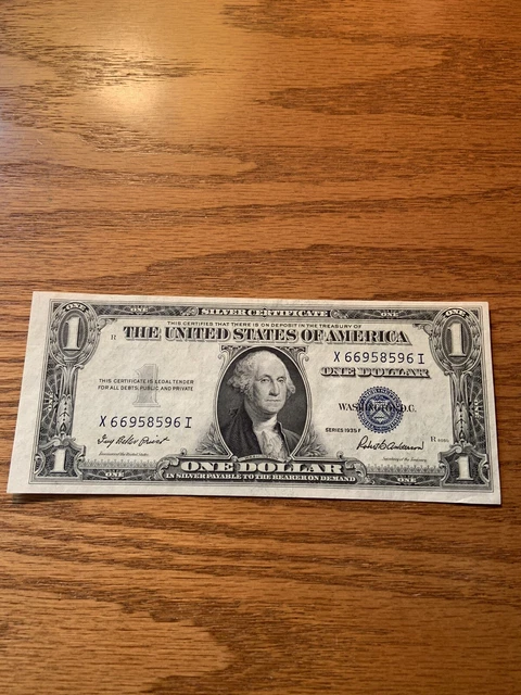 3--1935 $1 Silver Certificates Blue Seal