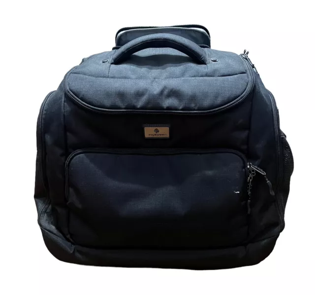 EAGLE CREEK Black Wheeled Underseat Tote Carry On Overnighter Luggage Bag