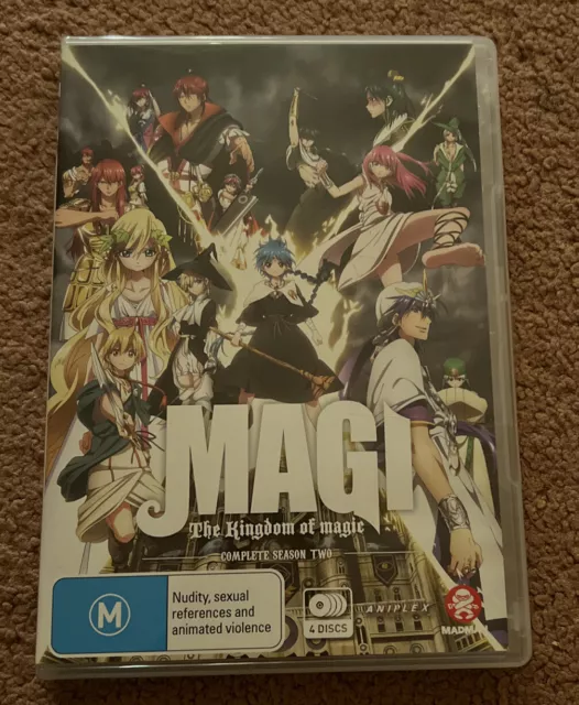 Magi: The Kingdom of Magic - Volume 2 (DVD) w/Slipcover, Episodes