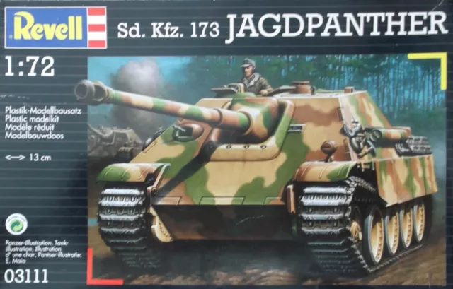 SD.KFZ.173 JAGDPANTHER + 1:72 SCALE KIT by REVELL +++ $18.95 - PicClick