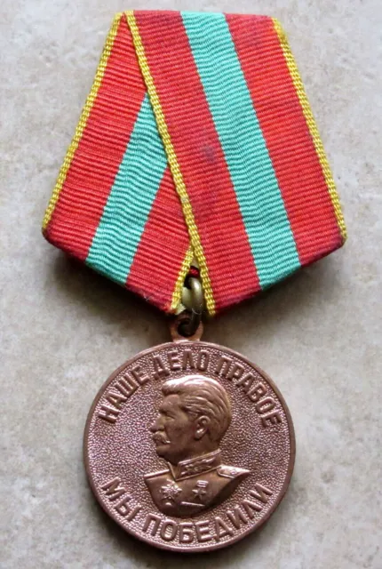 Médaille Russie-Urss : Pour Le Travail Vaillant Pendant La Seconde Guerre...