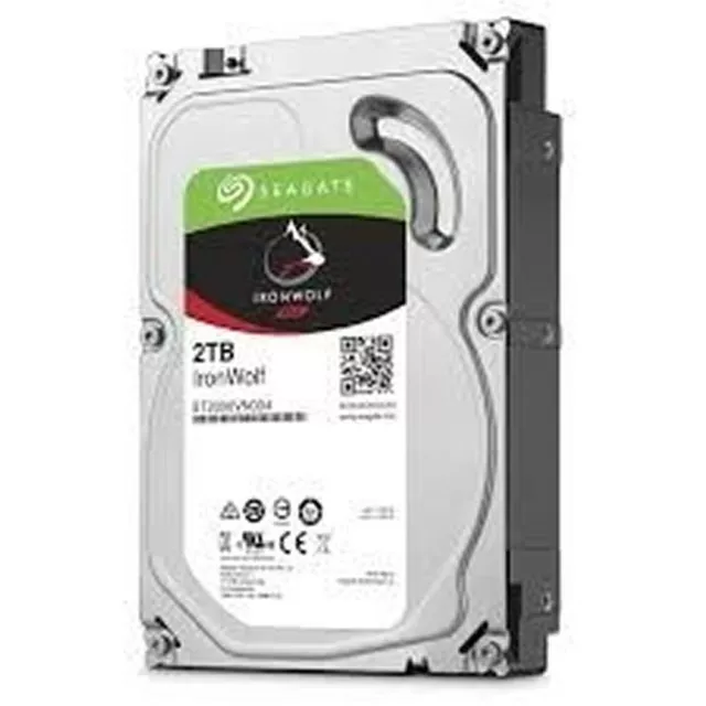 Seagate 2000GB (2TB) 5900RPM 3.5" SATA-III Gbps NAS HDD w. 64MB Cache  IronWolf