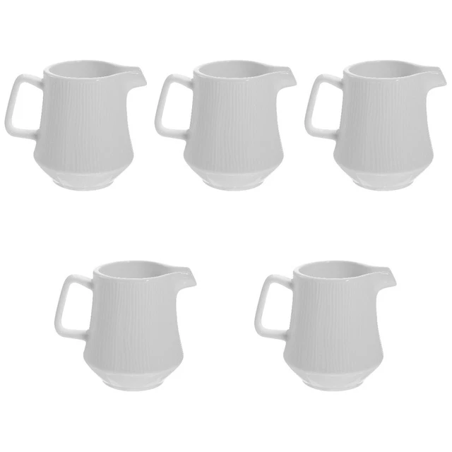 5 jarras de cerámica de cocina jarra crema para cocina en casa restaurante