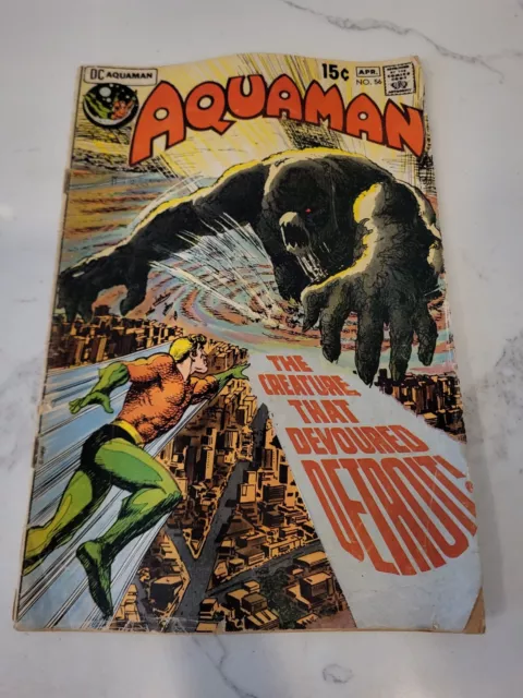 AQUAMAN DC Comics #56, April 1971 (VTG/GOOD)