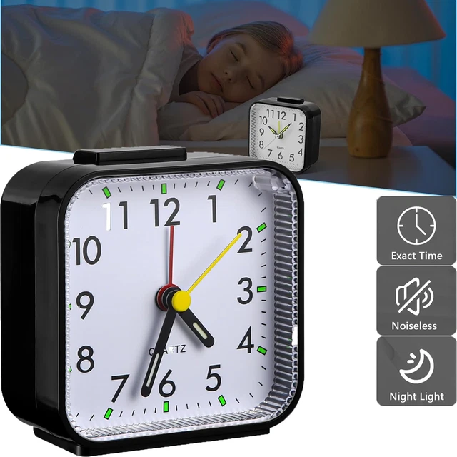 Alarm Clock Projektionswecker Analog WECKER ANALOG LEISE Ohne
