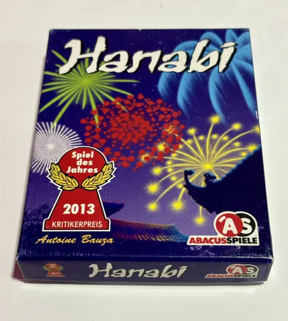 Hanabi - Spiel des Jahres 2013, Abacus Spiele, Spiel für 2-5 Personen, Komplett
