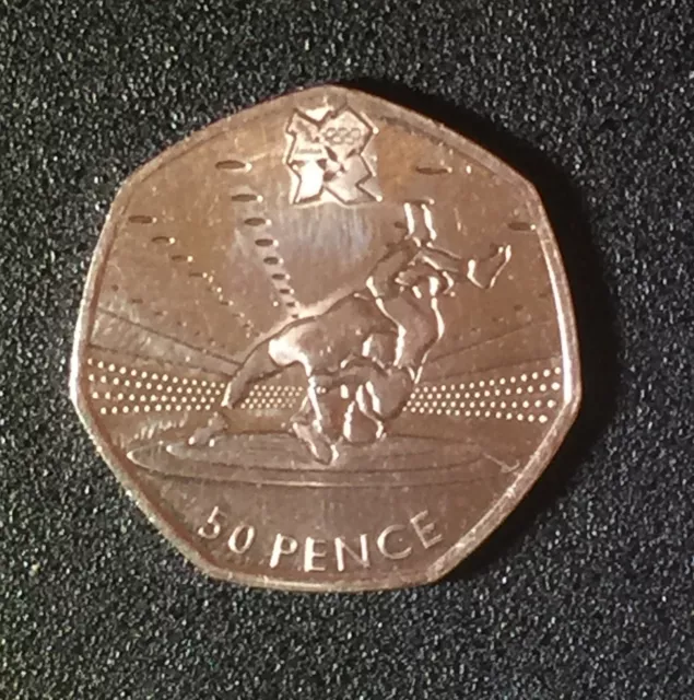 RARE Olympic 50p Coin Commerative Decimal Circulated Coins JUDO FOOTBALL JEMIMA