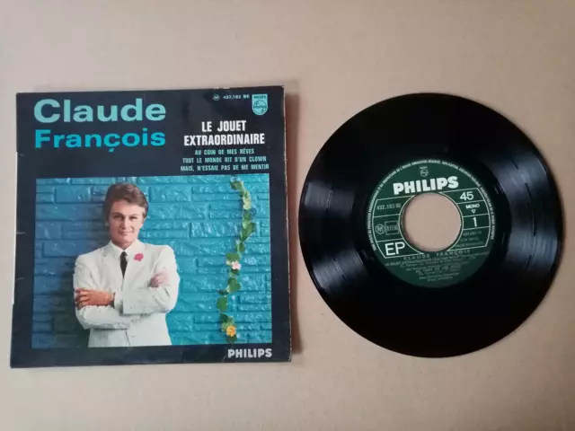 Vinyle 45T  Claude Francois - Le Jouet Extraordinaire