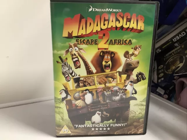 Madagascar Escape 2 Africa DVD 2009 Cert Pg